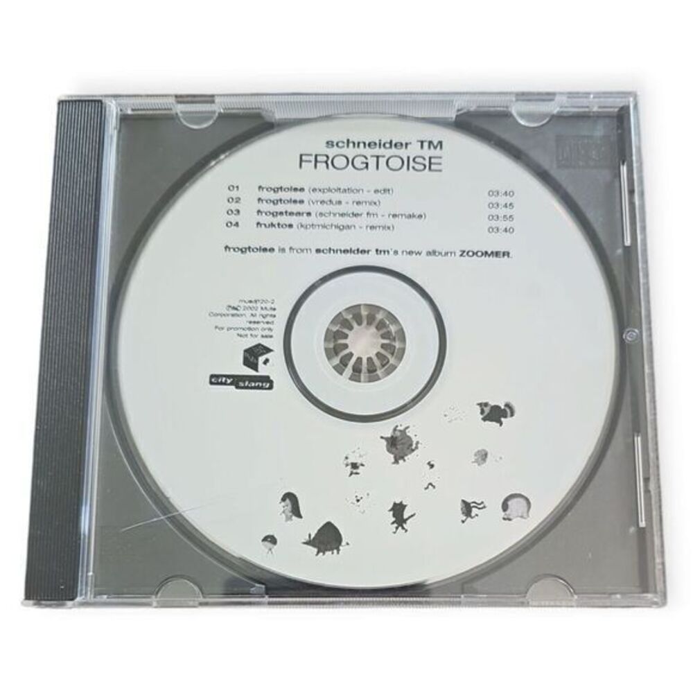Schneider TM – Frogtoise‎ [2002 Promotional CD Single]